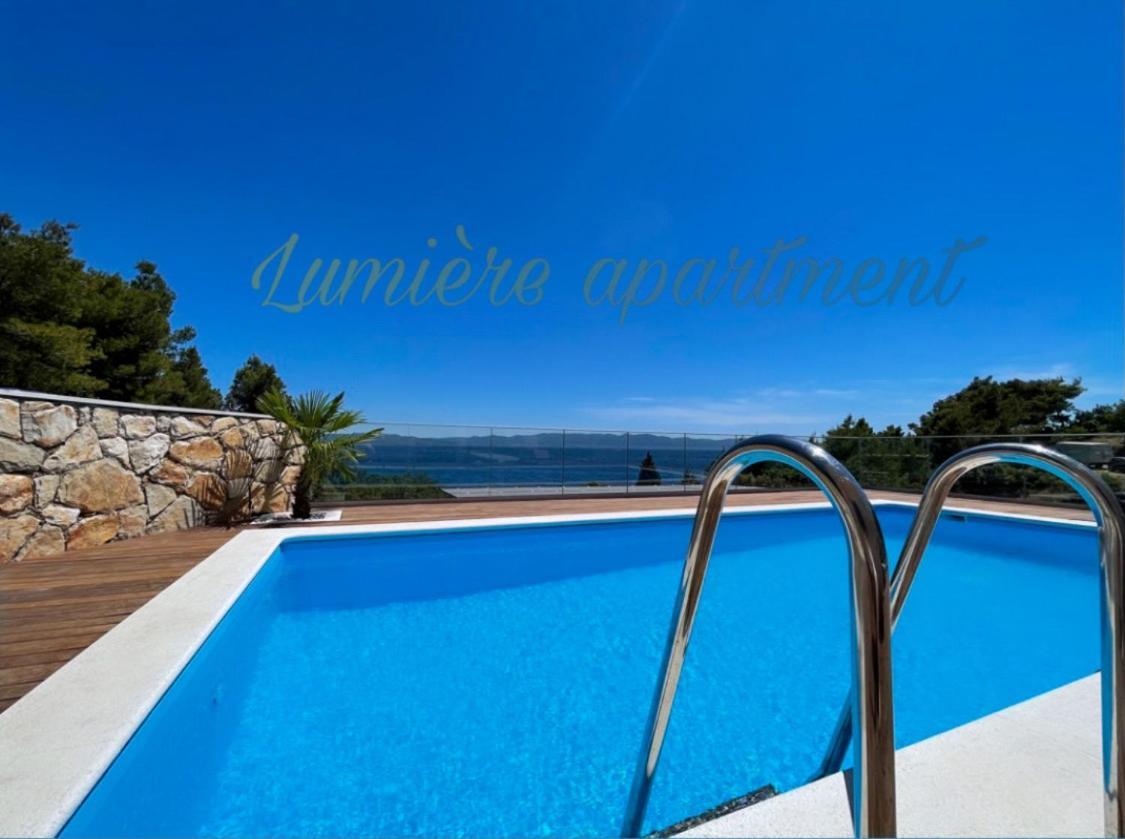 Seaview Pool Apartment-Lumiere, Island Hvar-Gdinj Exterior foto